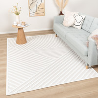 Modern vloerkleed - Nori Lines Wit