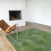 Modern vloerkleed - Meditation Coral 9231 Groen