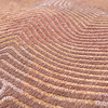 Rond modern vloerkleed - Meditation Coral 9230 Terra