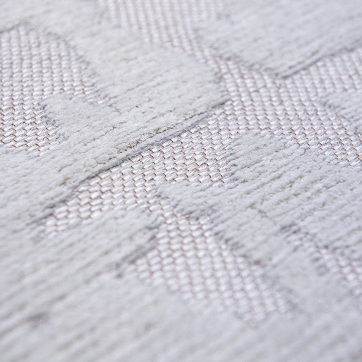 Rond modern vloerkleed - Structures Baobab 9198 - 2