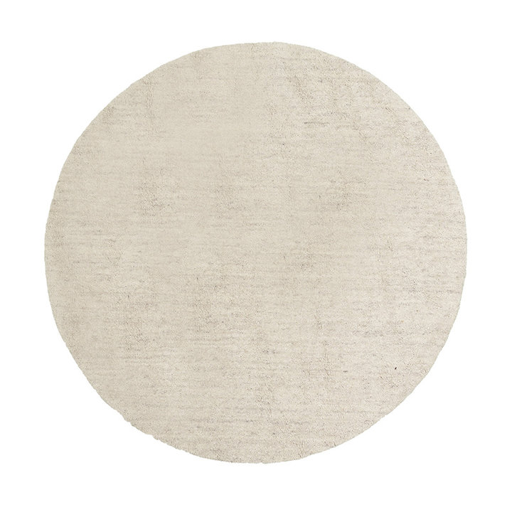 Rond Berber vloerkleed - Aicha Beige - 1