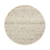 Rond wollen vloerkleed - Dala Beige/Gemeleerd