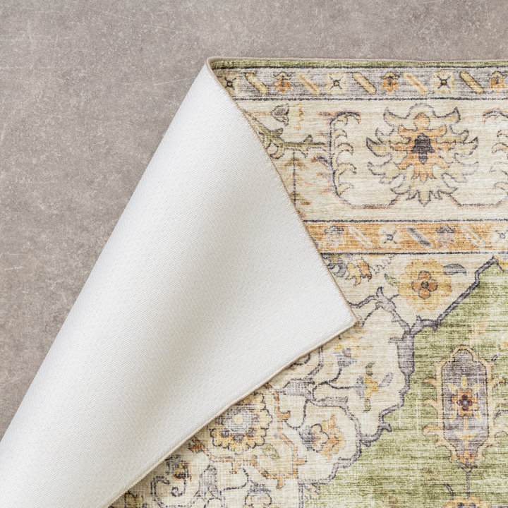 Vintage buitenkleed - Santo Medaillon Groen - 6