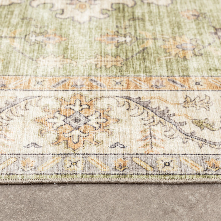 Vintage buitenkleed - Santo Medaillon Groen - 4