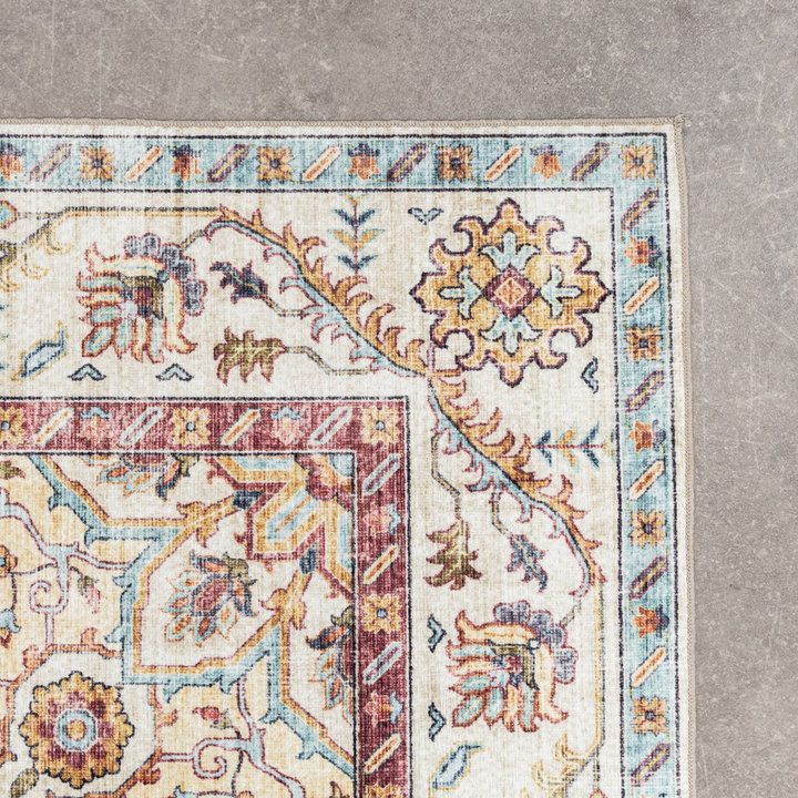 Vintage buitenkleed - Santo Medaillon Lichtblauw - 3