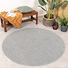 Rond buitenkleed - Costa Donkergrijs