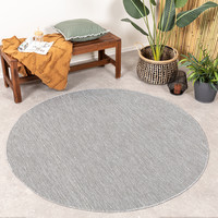 Rond buitenkleed - Costa Donkergrijs