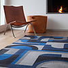 Modern vloerkleed - Nuance 9207 Blauw