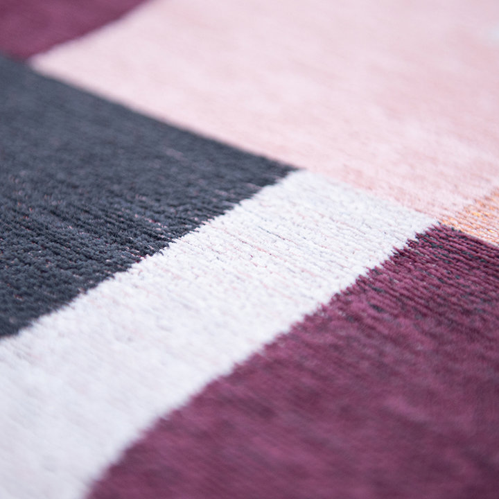 Modern vloerkleed - Nuance 9209 Roze - 3