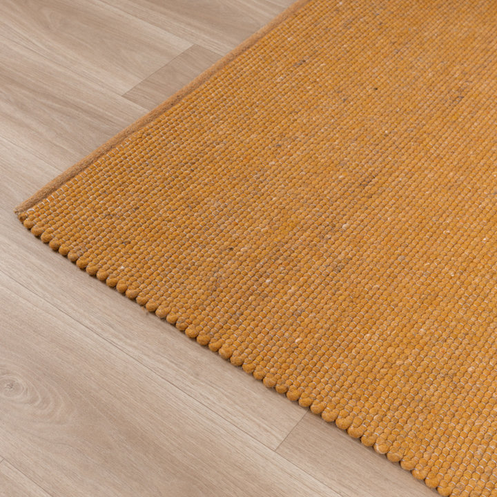 Wollen vloerkleed - Wise Geel No. 378 - 4