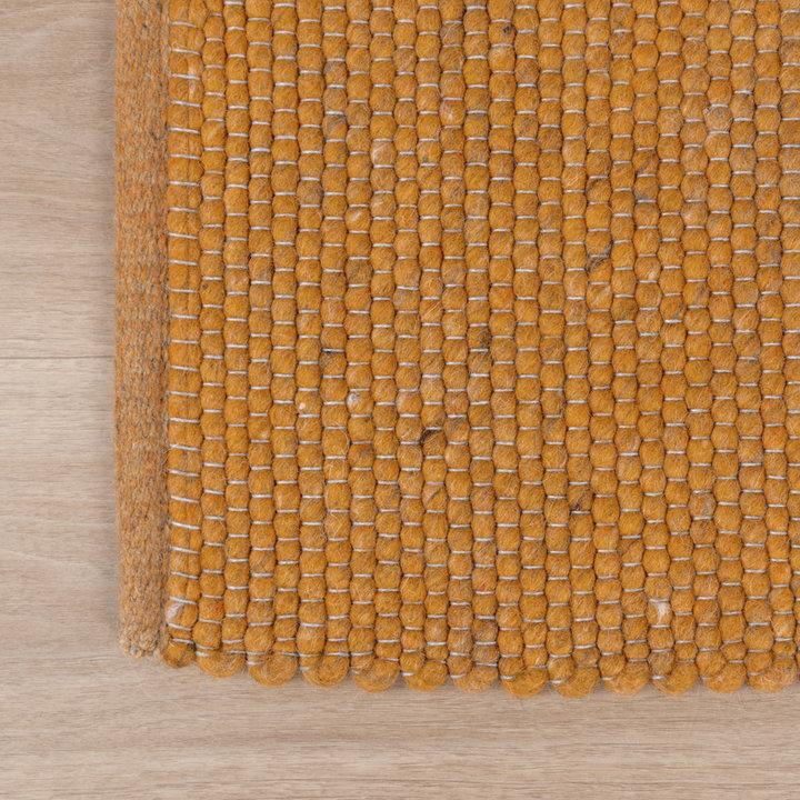 Wollen vloerkleed - Wise Geel No. 378 - 6