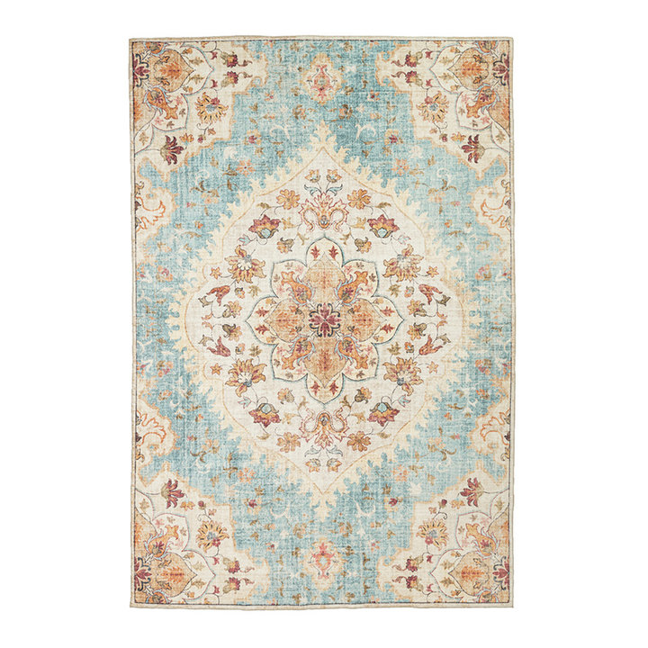 Vintage buitenkleed - Santo Mandala Lichtblauw - 1