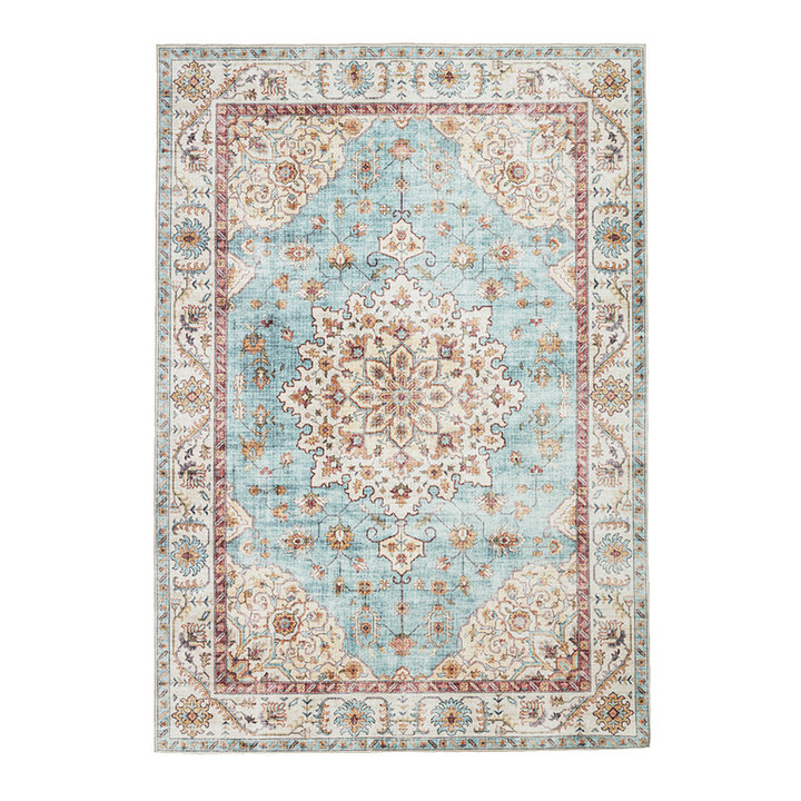 Vintage buitenkleed - Santo Medaillon Lichtblauw - 1