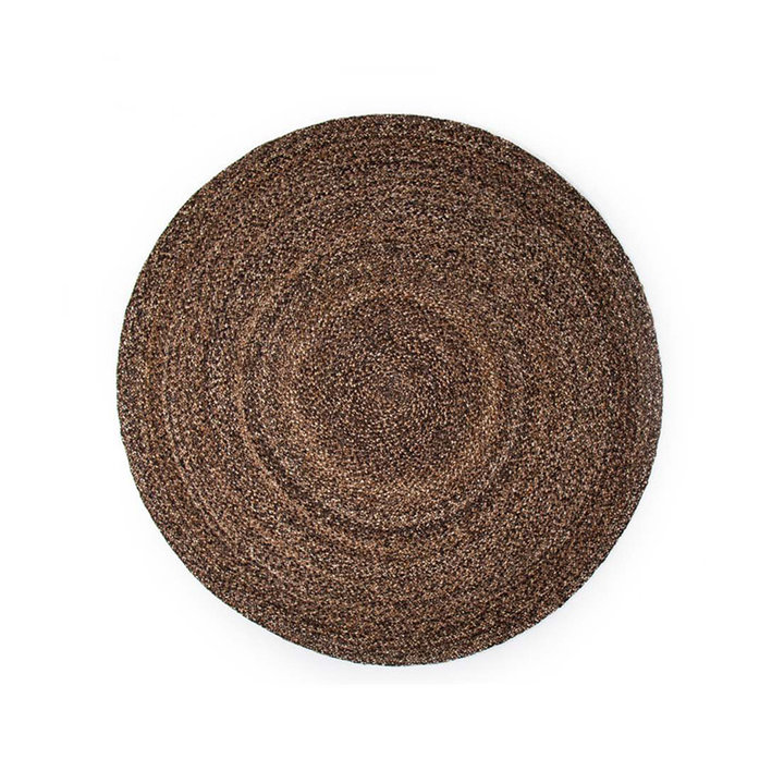 Rond wollen vloerkleed - Bellano ST Bruin 623 - 2