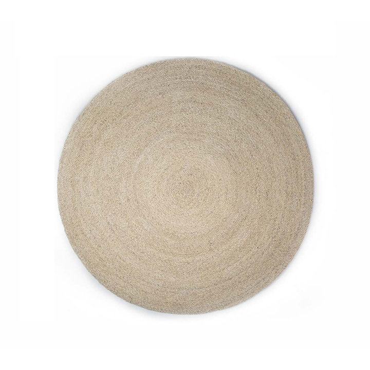 Rond wollen vloerkleed - Bellano ST Wit 815 - 1