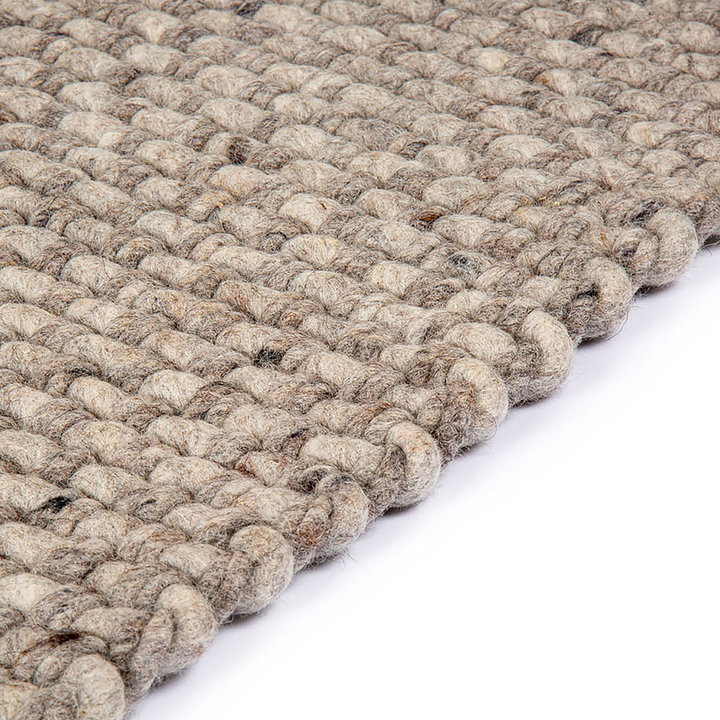 Wollen vloerkleed - Burano Taupe 618-613