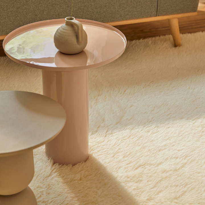 Wollen vloerkleed - Merano Wit 011 - 3