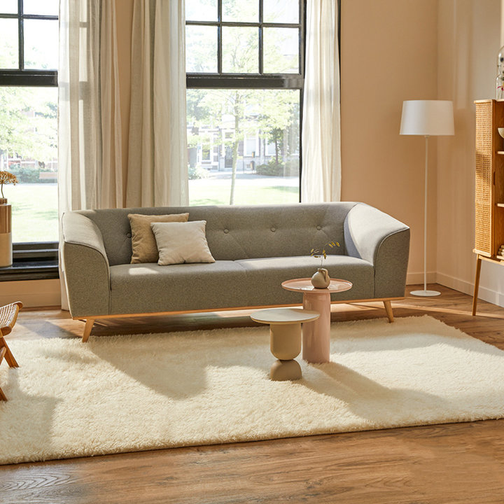 Wollen vloerkleed - Merano Wit 011 - 2