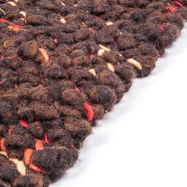 Wollen vloerkleed - Modena Bruin/Antraciet 522 - 3