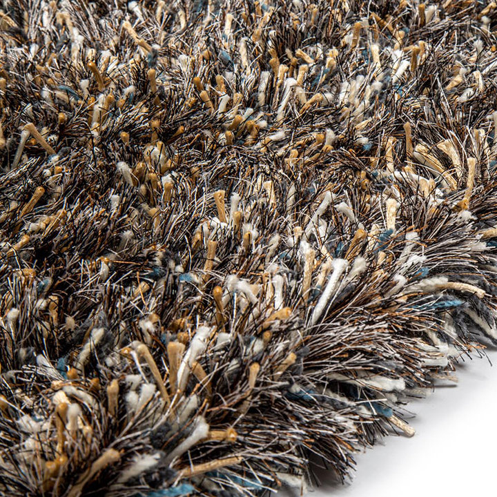 Shaggy vloerkleed - New Paulo Taupe 270 - 2