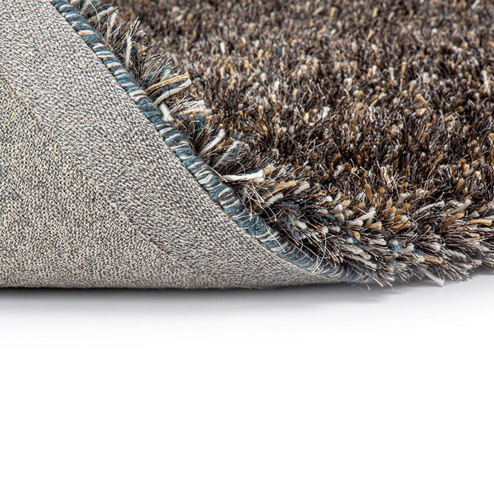 Shaggy vloerkleed - New Paulo Taupe 270 - 3