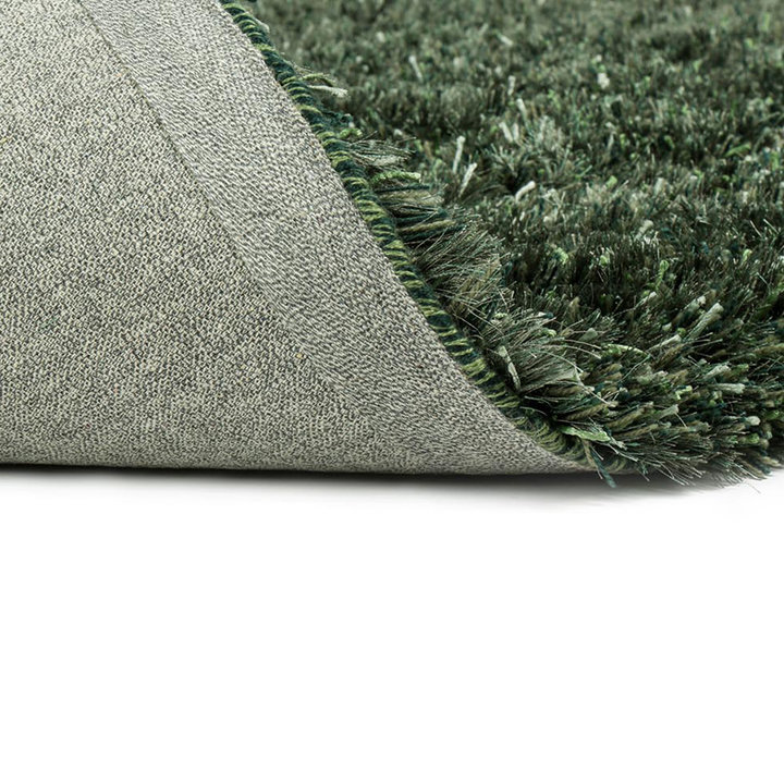 Shaggy vloerkleed - New Paulo Donkergroen 442 - 3