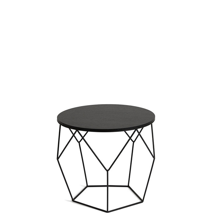 Bijzettafel - Gustav Zwart 2/set - 4