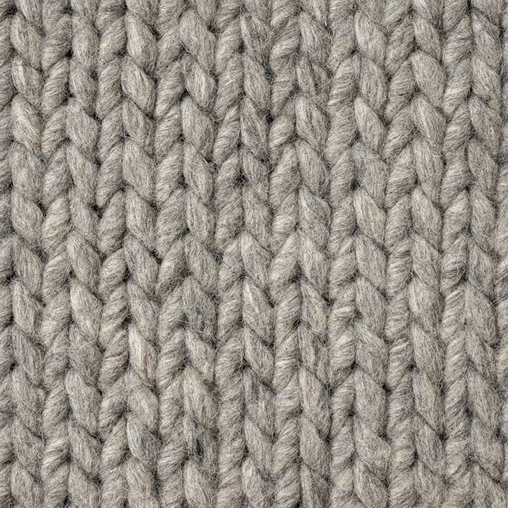 Wollen vloerkleed - Twist Grijs - 2