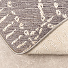 Rond modern buitenkleed - Porto Aztec Lichtgrijs