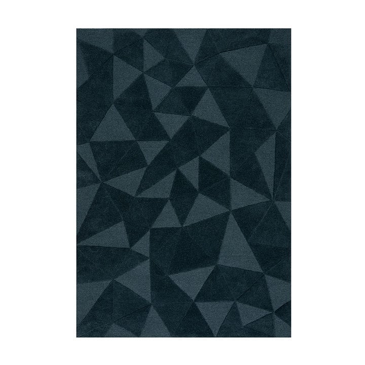 Modern vloerkleed - Mozo Shard Petrol - 1