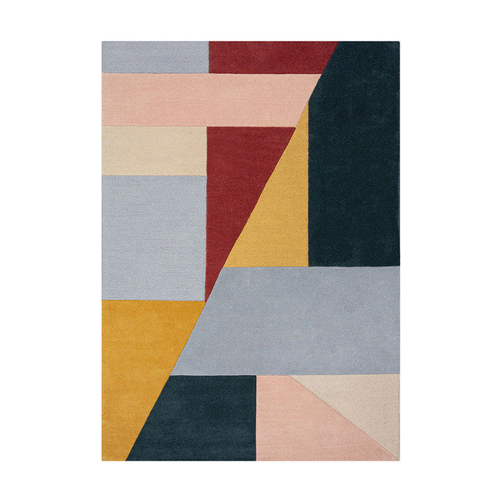 Modern vloerkleed - Mozo Alwyn Multicolor/Roze - 1