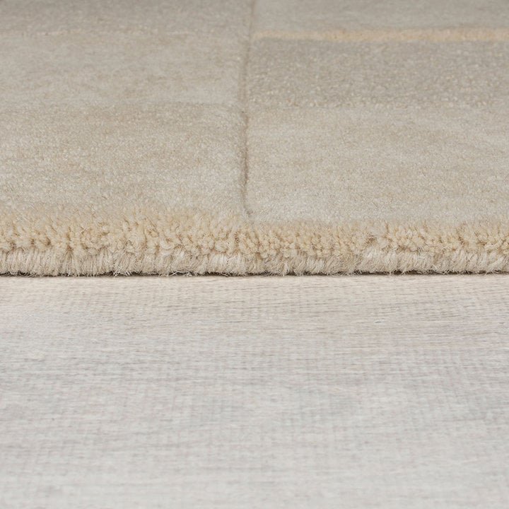 Modern vloerkleed - Mozo Checkerboard Beige - 3