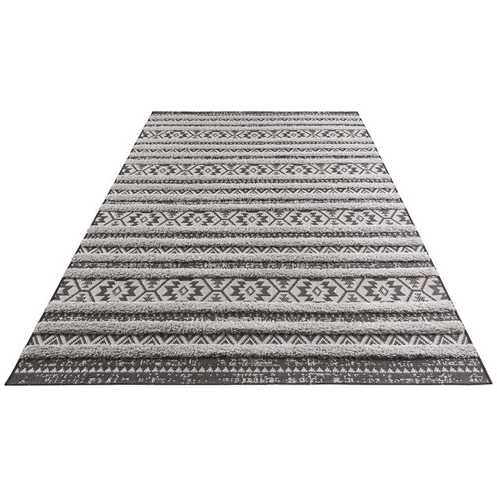 Scandinavisch vloerkleed - Handira Sebou Grijs - 2