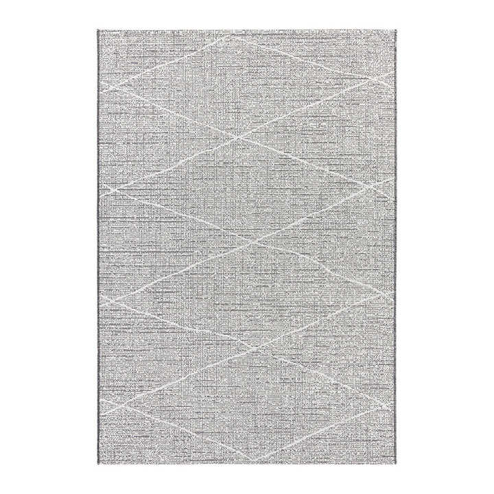 Buiten vloerkleed - Curious Creme Antraciet Blois - 1