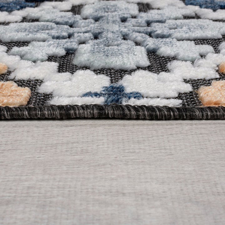 Balkonkleed - Plazo Aster Blauw  - 2