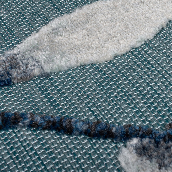 Balkonkleed - Plazo Willow Blauw - 2