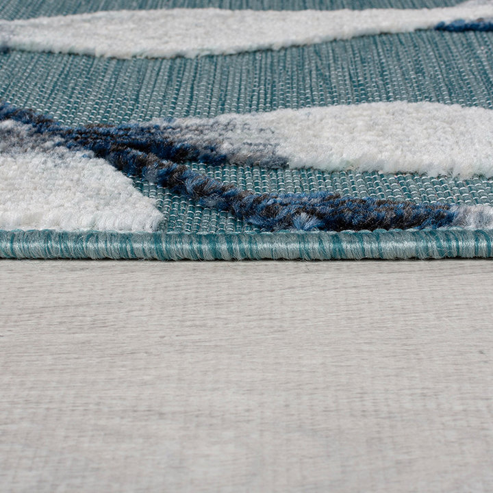 Balkonkleed - Plazo Willow Blauw - 3