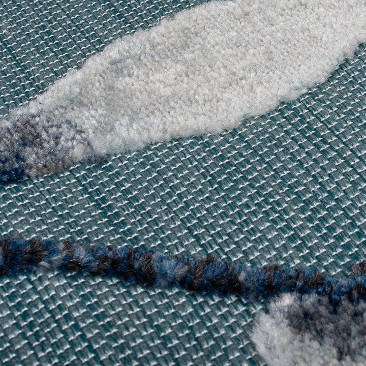 In- & Outdoorkleed - Plazo Willow Blauw - 3