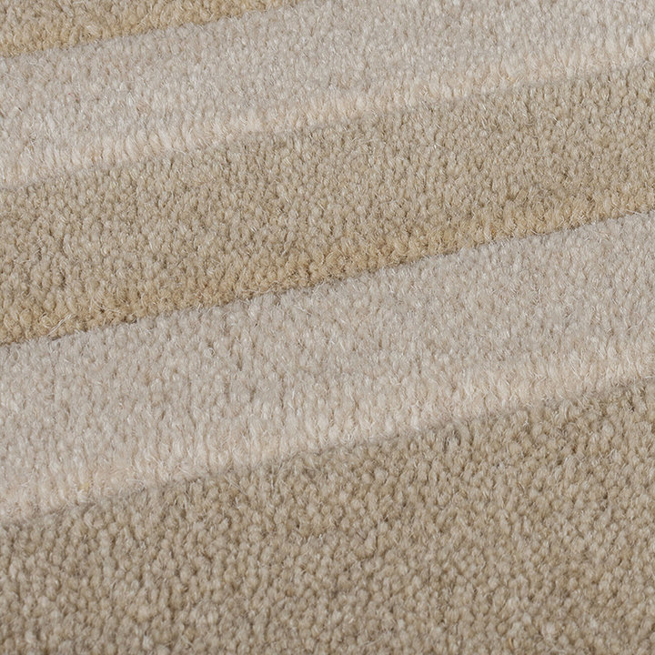 Modern vloerkleed - Scallo Lois Zand - 2