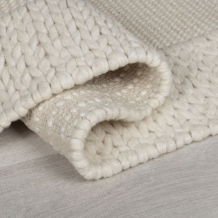 Wollen vloerkleed - Pero Creme - 4
