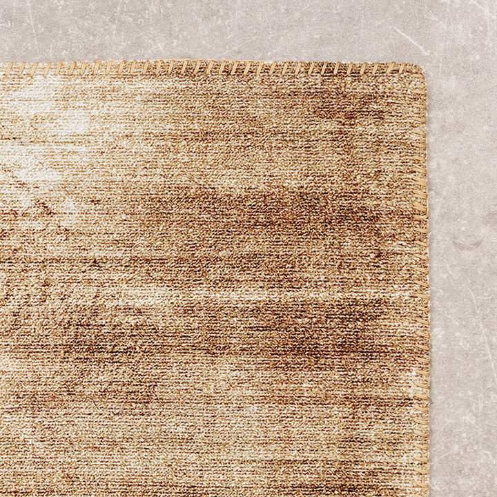 Modern vloerkleed - Strong Goud - 3