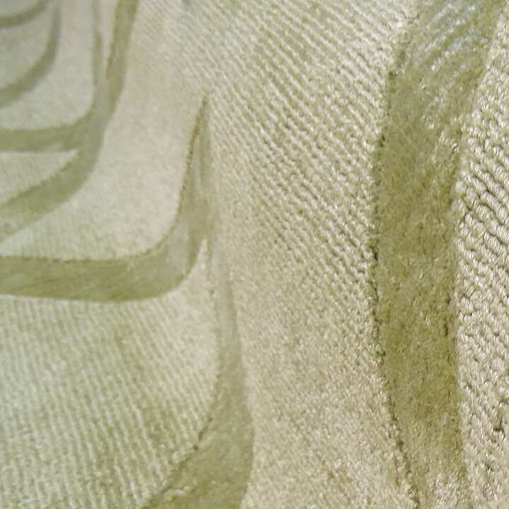Viscose vloerkleed - Lev Geo Groen - 4