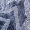 Viscose vloerkleed - Lev Waves Donkerblauw  - thumbnail 4