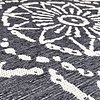 Modern buitenkleed - Porto Aztec Grijs/Blauw