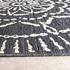 Modern buitenkleed - Porto Aztec Grijs/Blauw