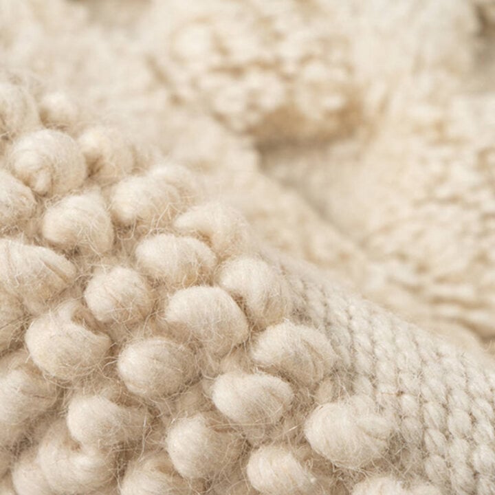 Vierkant bohemian vloerkleed - Basai 125 Naturel - 2