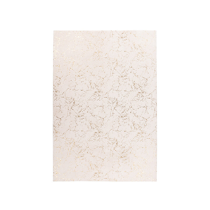 Marmer vloerkleed - Botticino 225 Creme/Goud - 1