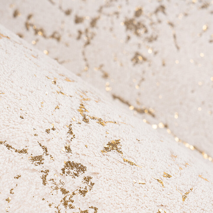 Marmer vloerkleed - Botticino 225 Creme/Goud - 3
