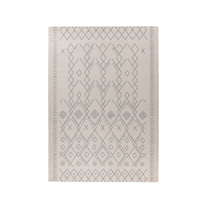Modern vloerkleed - Gino 225 Creme/Blauw - 1