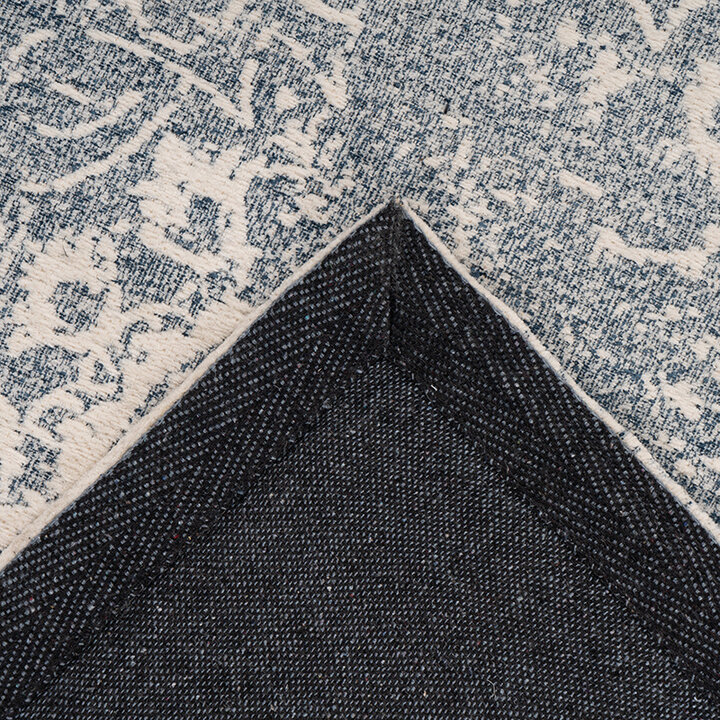 Vintage vloerkleed - Iruna 400 Creme/Blauw - 4